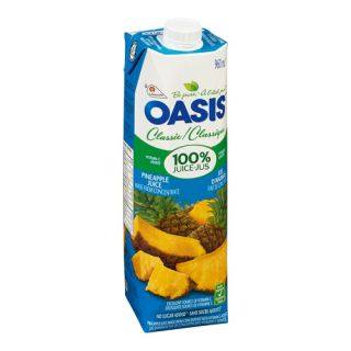 OASIS PRISMA PINEAPPLE PURE JUICE - 960 ML