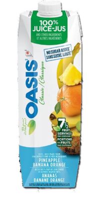 OASIS PRISMA PINEAPPLE BANANA ORANGE JUICE - 960 ML