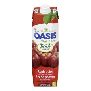 OASIS TETRA APPLE JUICE FR CONCENTRATE  -  200 ML X 32