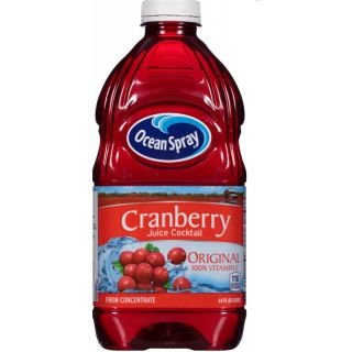 OCEAN SPRAY CRANBERRY COCKTAIL - 1.89 LT X 8 bottles