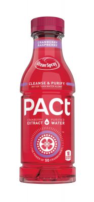 OCEAN SPRAY PACT CRANBERRY RASBERRY -  473 ML X 12