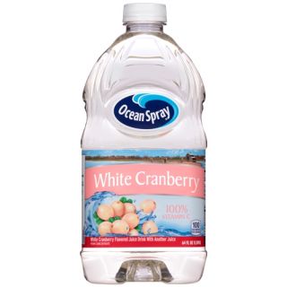 OCEAN SPRAY WHITE CRANBERRY COCKTAIL - 1.89 LT X 8 bottle