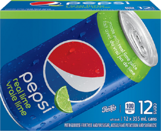 PEPSI LIME - 355 ML X 12 cans