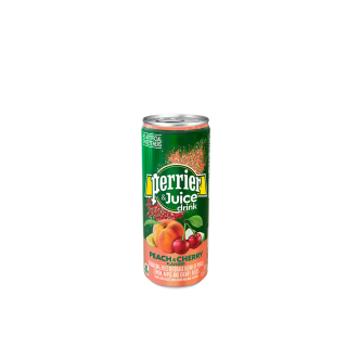 PERRIER SLIM CANS PEACH - 3x8x330 ML