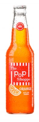 POP SHOPPE ORANGE SODA - 12x355 ML BOTTLES