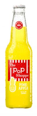 POP SHOPPE PINEAPPLE SODA - 12x355 ML BOTTLES