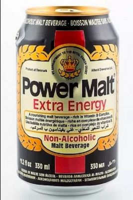 POWER MALT EXTRA ENERGY - 330 ML X 24 bottles