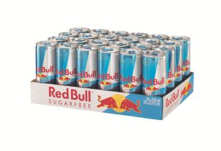 RED BULL SUGAR FREE ENERGY DRINK-250 ML X 24 cans