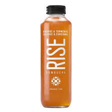 RISE KOMBUCHA ORANGE AND TURMERIC 