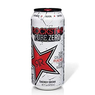ROCKSTAR PURE ZERO PUNCHED - 473 ML X 12 cans