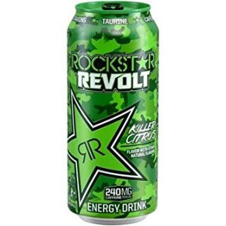 ROCKSTAR REVOT KILLER CITRUS - 473 ML X 12 cans