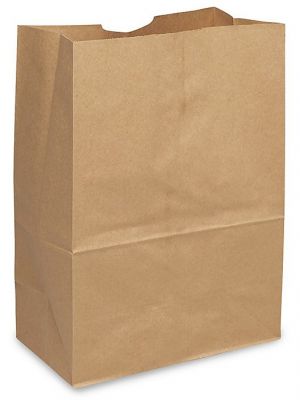 PLAIN BROWN 5LB GROCERY BAGS 