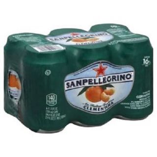 SAN PELLEGRINO CLEMENTINA CANS - 6x330ML