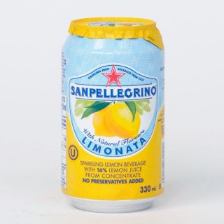 SAN PELLEGRINO LEMONATA CANS - 24x330 ML 