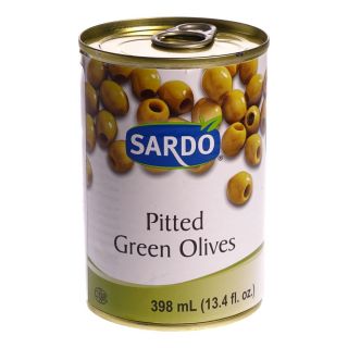 PITTED GREEN OLIVES