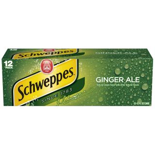 SCHWEPPES GINGERALE - 355 ML X 12 cans