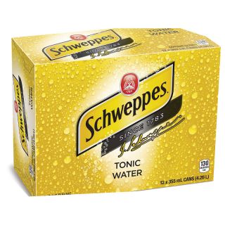 SCHWEPPES TONIC WATER - 12x355 ML