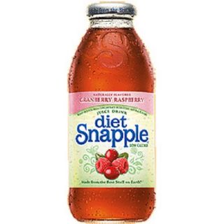 SNAPPLE DIET CRANBERRY RASPBERRY - 473 ML X 24