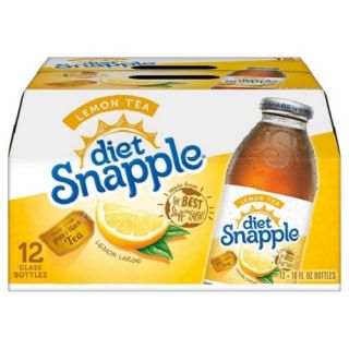 SNAPPLE - PET LEMON TEA ZERO SUGAR - 473 ML X 12 cans