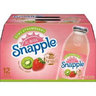 SNAPPLE KIWI STRAWBERRY - 473 ML X 12 cans