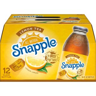 SNAPPLE LEMON ICE TEA - 473 ML X 12 cans