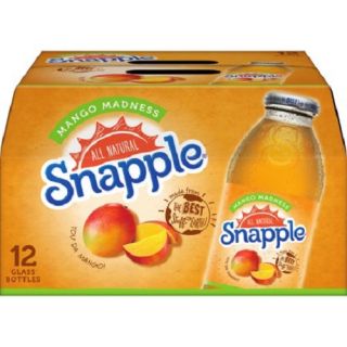 SNAPPLE MANGO MADNESS - 473 ML X 12 cans