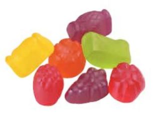 CANADA CANDY CO - SOUR JUBES (4x2.5kg)