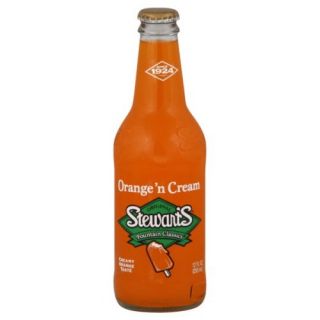 STEWARTS ORANGE SODA - 355ML x 4 BOTTLES