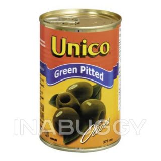 GREEN PITTED OLIVES