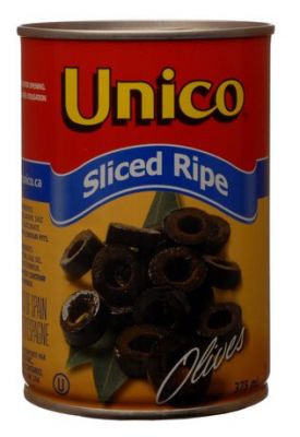 SARDO - SLICED BLACK OLIVES