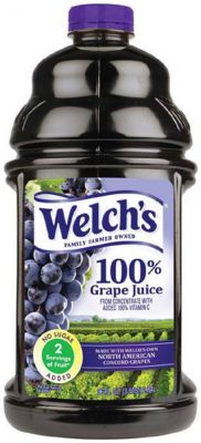 WELCHS WHITE GRAPE JUICE PLASTIC - 8x1.36 LT bottle